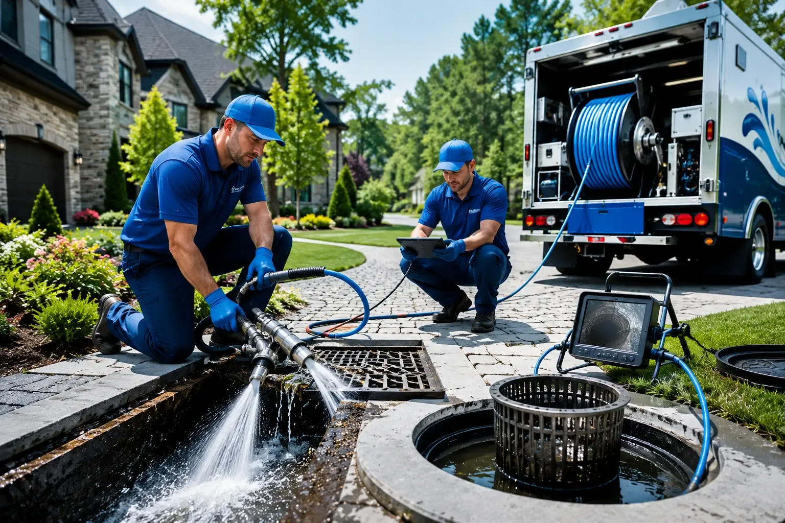 Local outdoor drain cleaning professionals in Cos Cob, CT