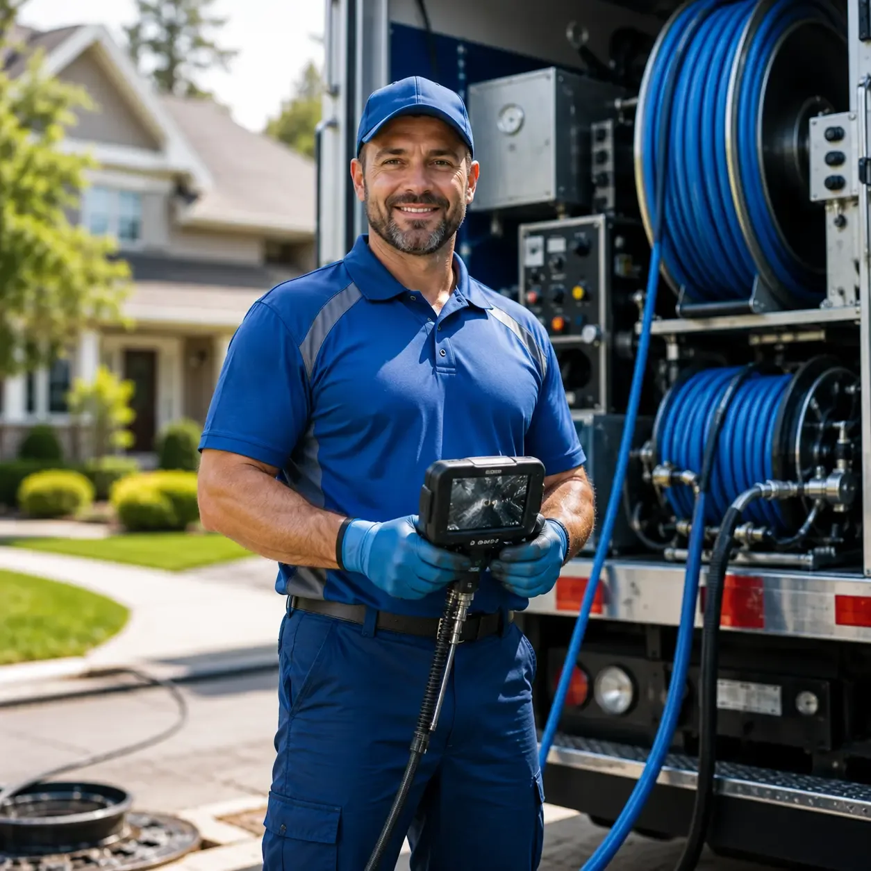 Local outdoor drain cleaning specialists in Cos Cob, CT